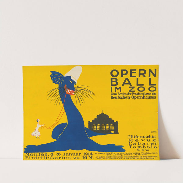 Opernball im Zoo (1914) by Hollerbaum & Schmidt