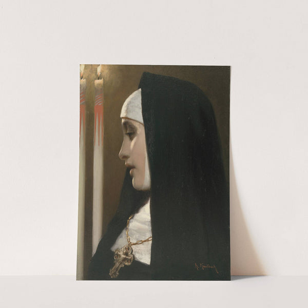 Opferkerzen by Hermann von Kaulbach