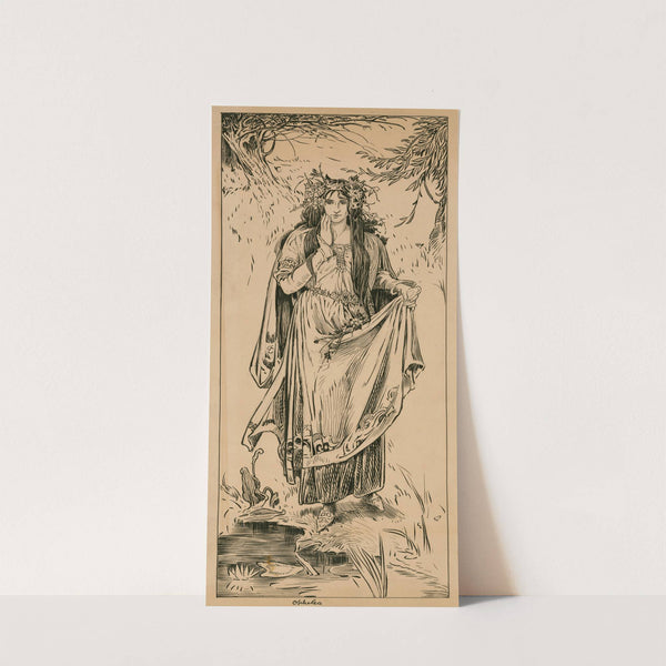 Ophelia (1917-1918) by Louis Rhead