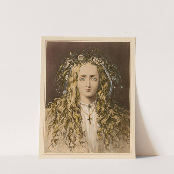 Ophelia, character in Hamlet (1864) by E. Goodwyn Lewis
