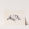 Ophelia - Head Study by Sir John Everett Millais