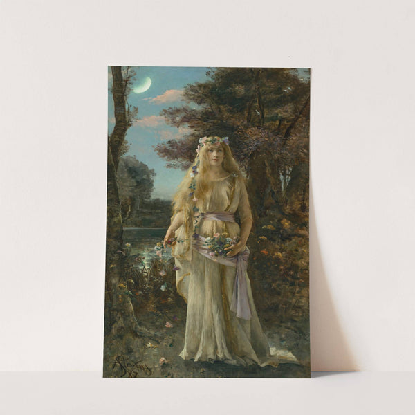 Ophélie (Ophelia) (1887) by Alfred Stevens