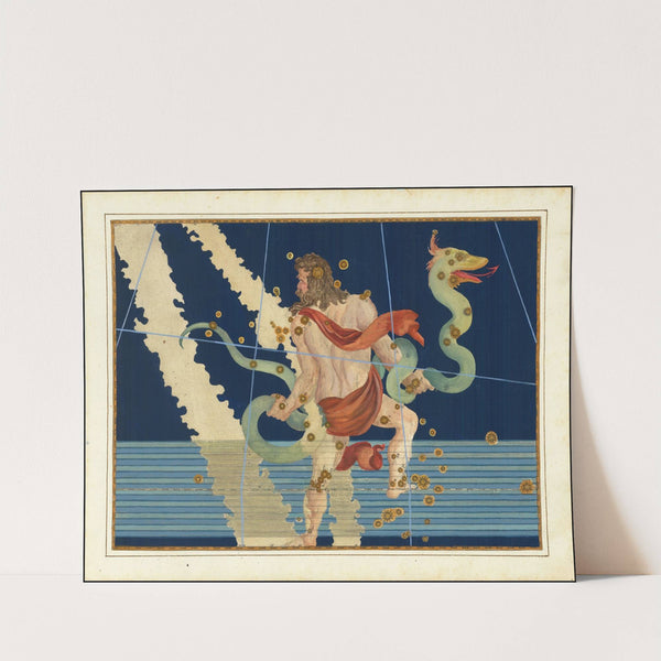 Ophiuchus and Serpentarius (1603) by Johann Bayer
