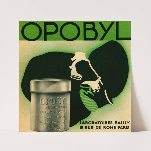 Opodermyl (1910-1950) by Laboratoires de l'''Opodermyl