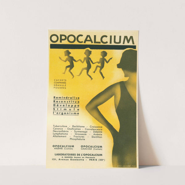Opocalcium (1910-1950) by Laboratoires de l'''Opocalcium