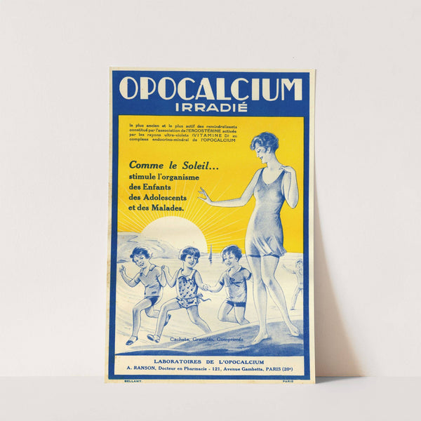 Opocalcium (1910-1950) by Laboratoires de l'''Opocalcium