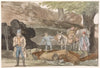 Oponthoud bij de Grotte delle Capre aan de grens bij Nemorosa en Fredda