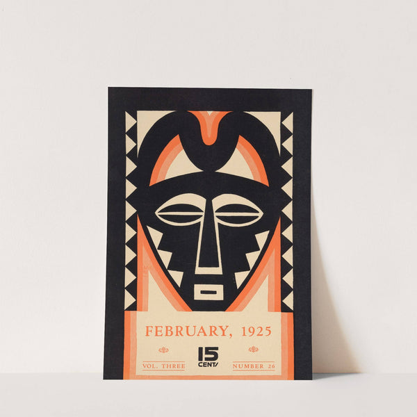 Opportunity Vol. 3, no. 26 cover (1925) by Winold Reiss