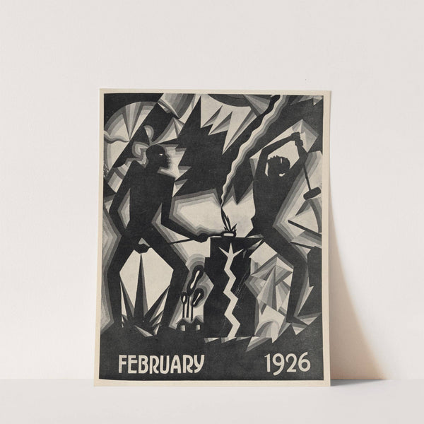 Opportunity Vol. 4, no. 38 Cover (1926) by Aaron Douglas