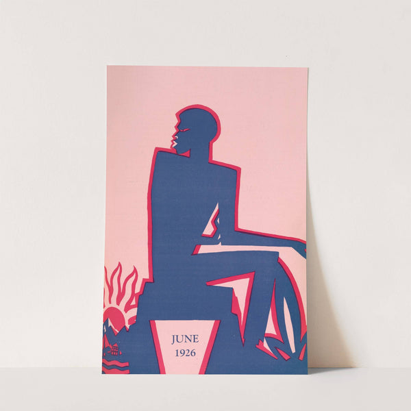 Opportunity Vol. 4, no. 42 Cover (1926) by Aaron Douglas