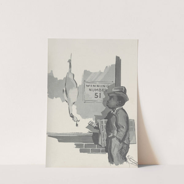 Opportunity Vol. 8, no. 11 Cover (1930) by Elmer Simms Campbell