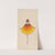 Orange and yellow poncho-type costume with under-dress sketch by Will R. Barnes