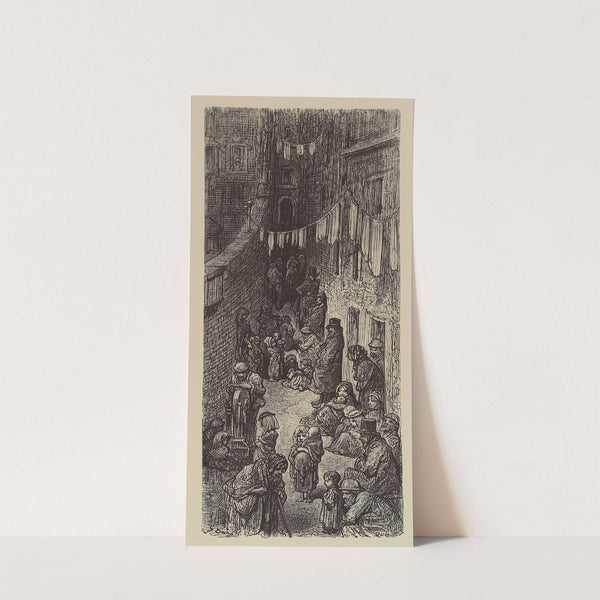 Orange Court-Drury Lane (1872) by Gustave Doré