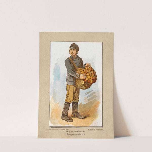 Orangenverkäufer (1880) by Ladislaus Eugen Petrovits