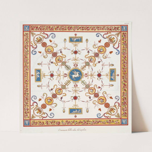 Oranmento della volta del sepolcro (1783) by Pierre-Jean Mariette