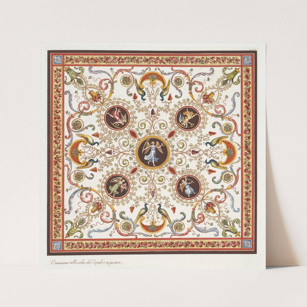 Oranmento nella volta del sepolcro superiore. (1783) by Pierre-Jean Mariette