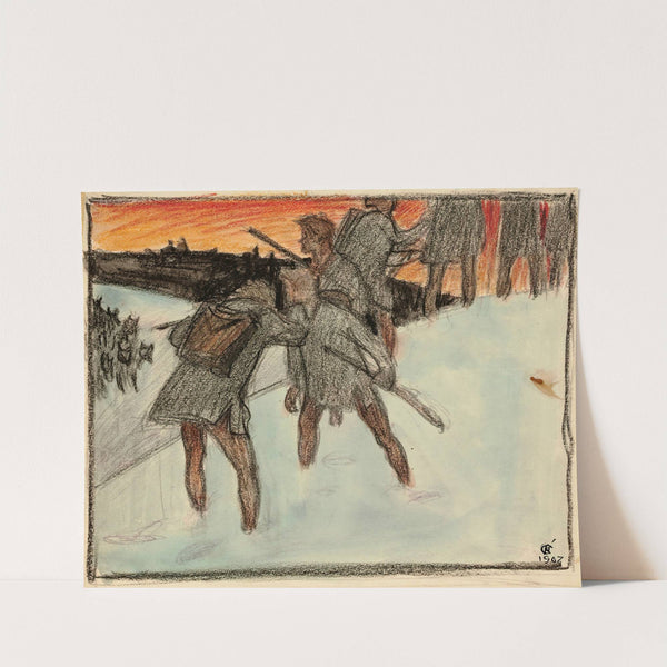 Orava oksalla by Akseli Gallen-Kallela