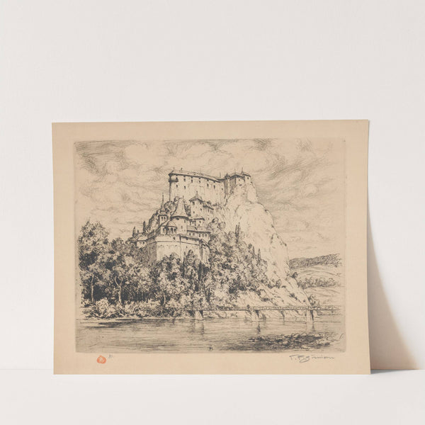 Oravský hrad (1923–1924) by Tavík František Šimon