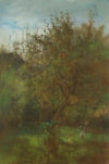 Orchard – boy under an apple tree (1890)
