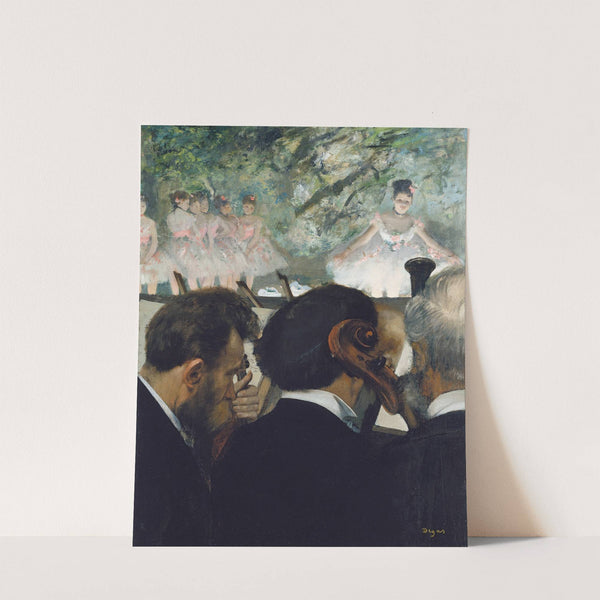 Orchestra Musicians (1872) by Edgar Degas