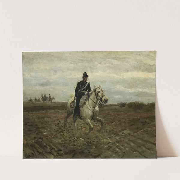 Order dispatch (circa 1869) by Maksymilian Gierymski