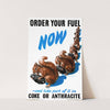 Order your fuel now - and take part of it in coke or anthracite by Clive Uptton