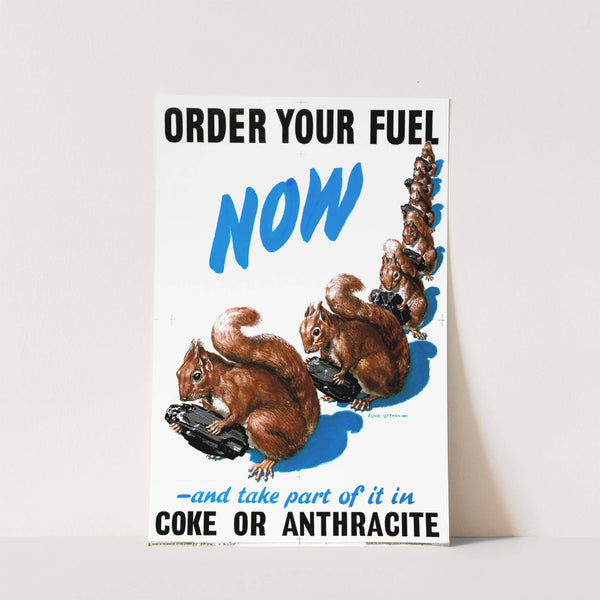 Order your fuel now - and take part of it in coke or anthracite by Clive Uptton