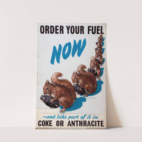 Order your fuel now - and take part of it in coke or anthracite by Clive Uptton