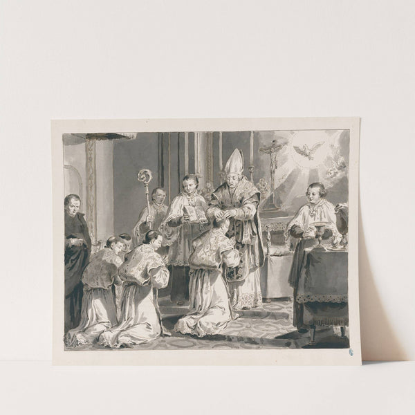 Ordination from The Seven Sacraments by Pietro Antonio Novelli