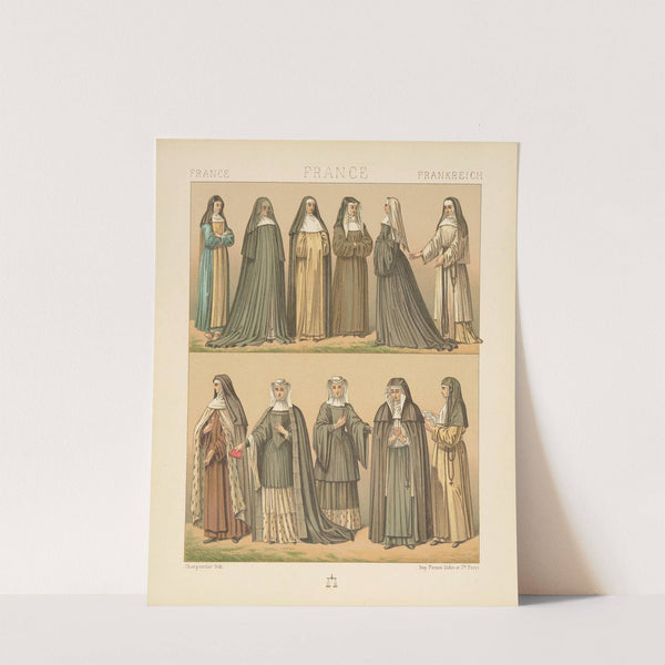 Ordres religieux. (1876-1888) by Auguste Racinet