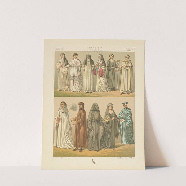 Ordres religieux (1876-1888) by Auguste Racinet