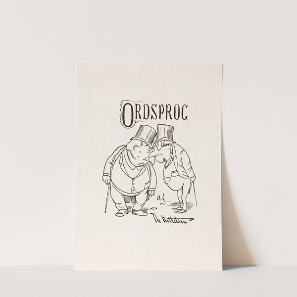 Ordsprog (1898) by Theodor Kittelsen