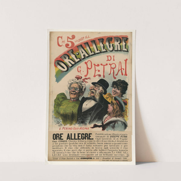 Ore allegre di G. Giuseppe Petrai (1893) by Ottavio Rodella Tavio