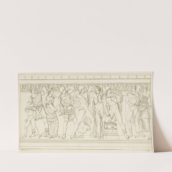 Orestes at Delphi (1810) by Niccolò Palmerini