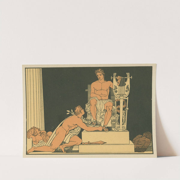 Orestes suppliant to Apollo (1879) by John Flaxman