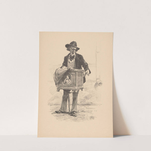 Organ grinder (1926) by Józef Rapacki
