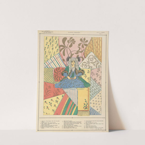 Orient - Materials, embroidery by Paul Louis de Giafferri