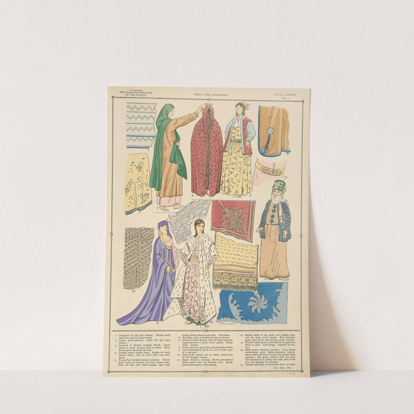 Orient - Skirts & embroidery by Paul Louis de Giafferri