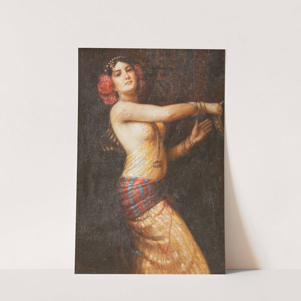 Oriental dancer by Anonymous