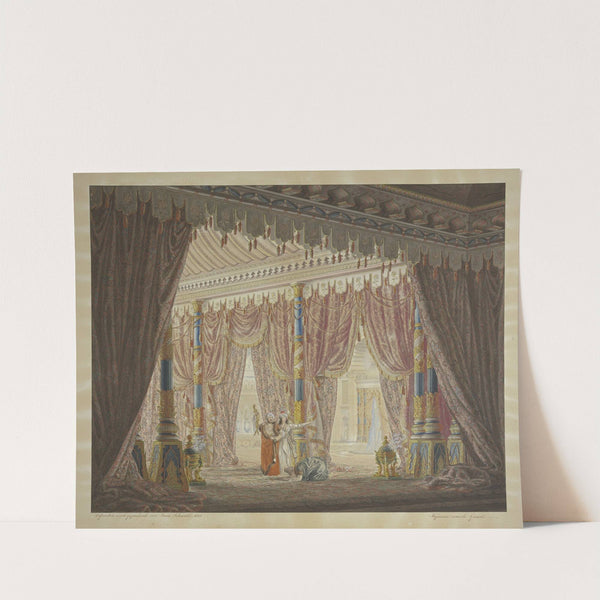 Oriental hall (1831) by Ludwig Daniel Philipp Schmidt