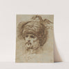 Oriental in a Fantastic Headdress (1731-1732) by Christian Wilhelm Ernst Dietrich