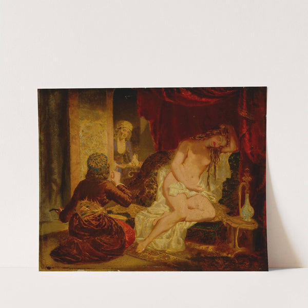 Oriental Princess after the Bath (ca. 1866) by Miner Kilbourne Kellogg