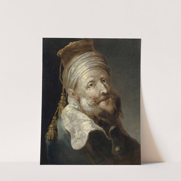 Oriental with Turban and Fez with Two Tassels by Tiberius Dominikus Wocher