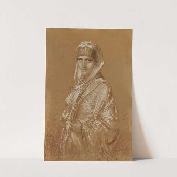 Orientalin (1882) by Franz von Lenbach