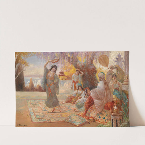 Orientalische Haremsszene by Stephan Sedlacek