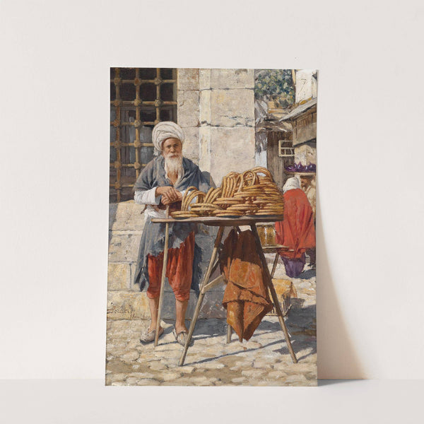 Orientalische Strassenverkäufer by Daniel Israel