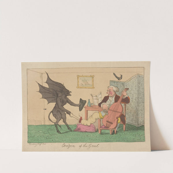 Origin of the Gout. by Henry William Bunbury