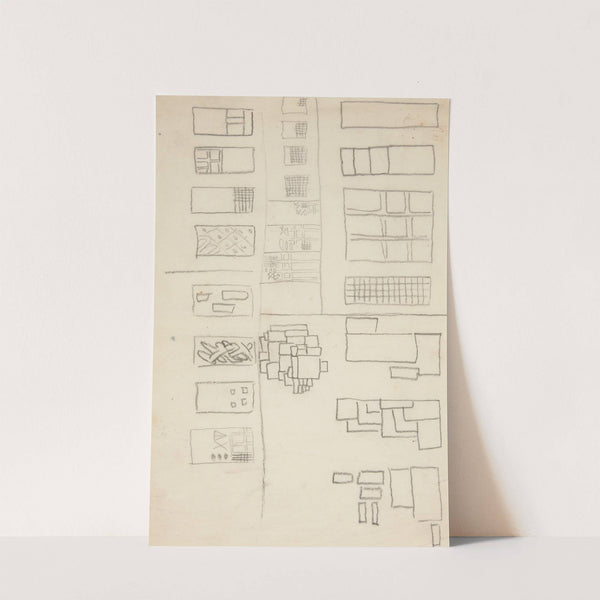 Original drawings 14 by Viking Eggeling