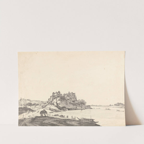 Original Drawings for Choix de Vues de L'Inde and Others Pl.04 by William Hodges