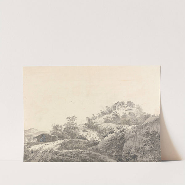 Original Drawings for Choix de Vues de L'Inde and Others Pl.06 by William Hodges